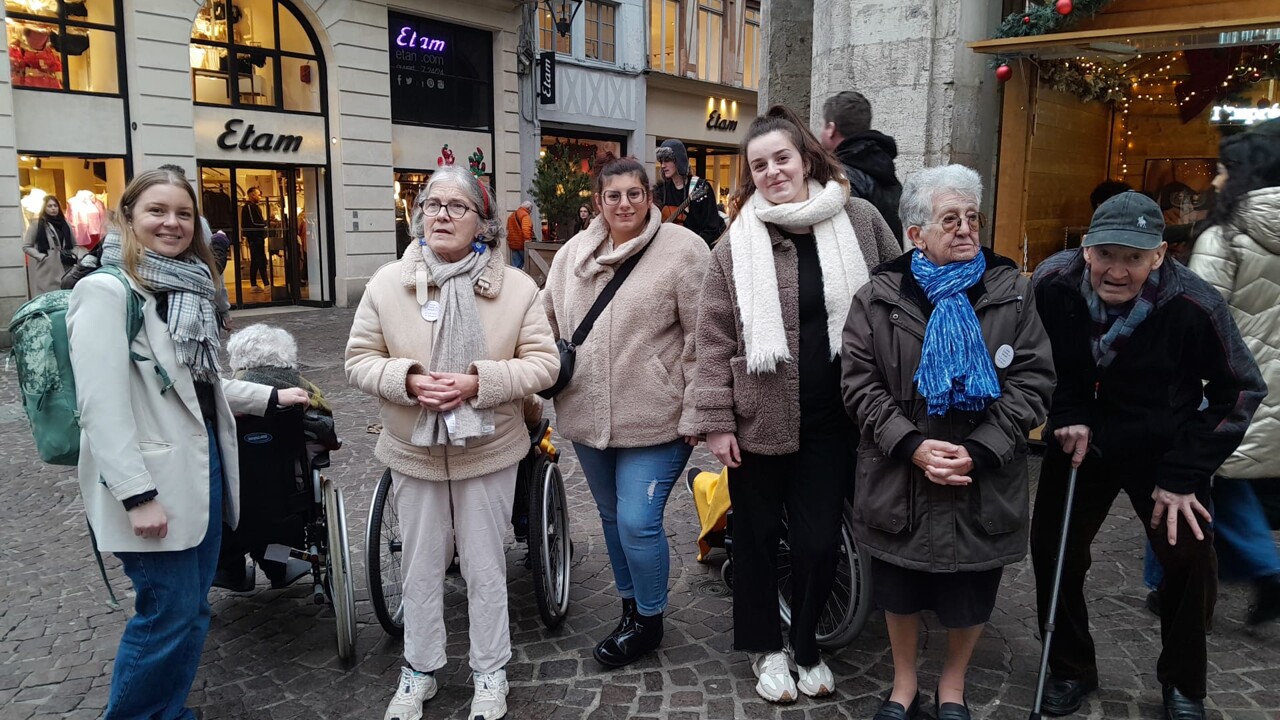 le marché de Noël de Rouen est-il difficile d'accès ?