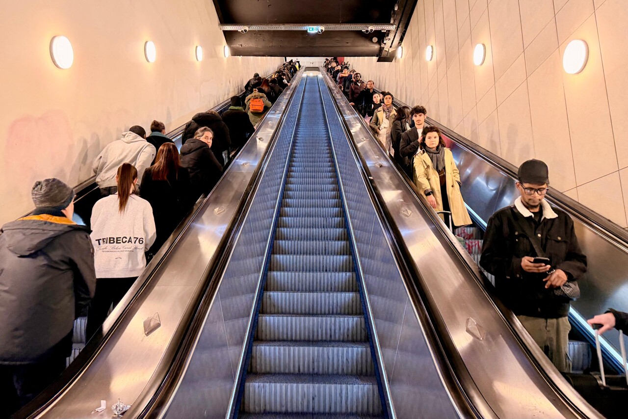 RTM. Avec ses 236 marches, cette station de métro de Marseille a les plus grands escalators du réseau