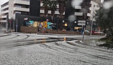 Intempéries. Orage de grêle et sorties de route à Montpellier et alentour en images