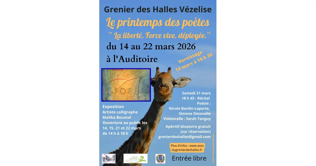 4e printemps des poètes, Exposition à Vézelise