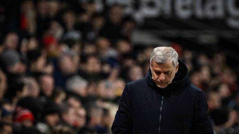 Bruno Genesio, ancien entraîneur de Rennes