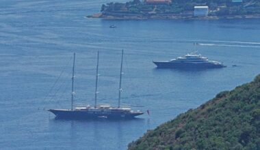 vacances en amoureux sur le yacht de Jeff Bezos