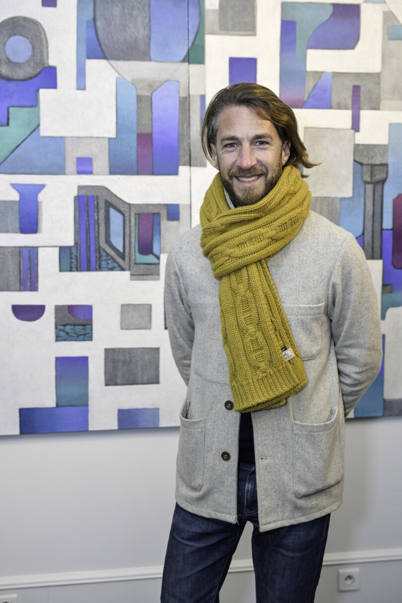 Le fondateur du Domaine de Ronsard, Vincent Dewas.