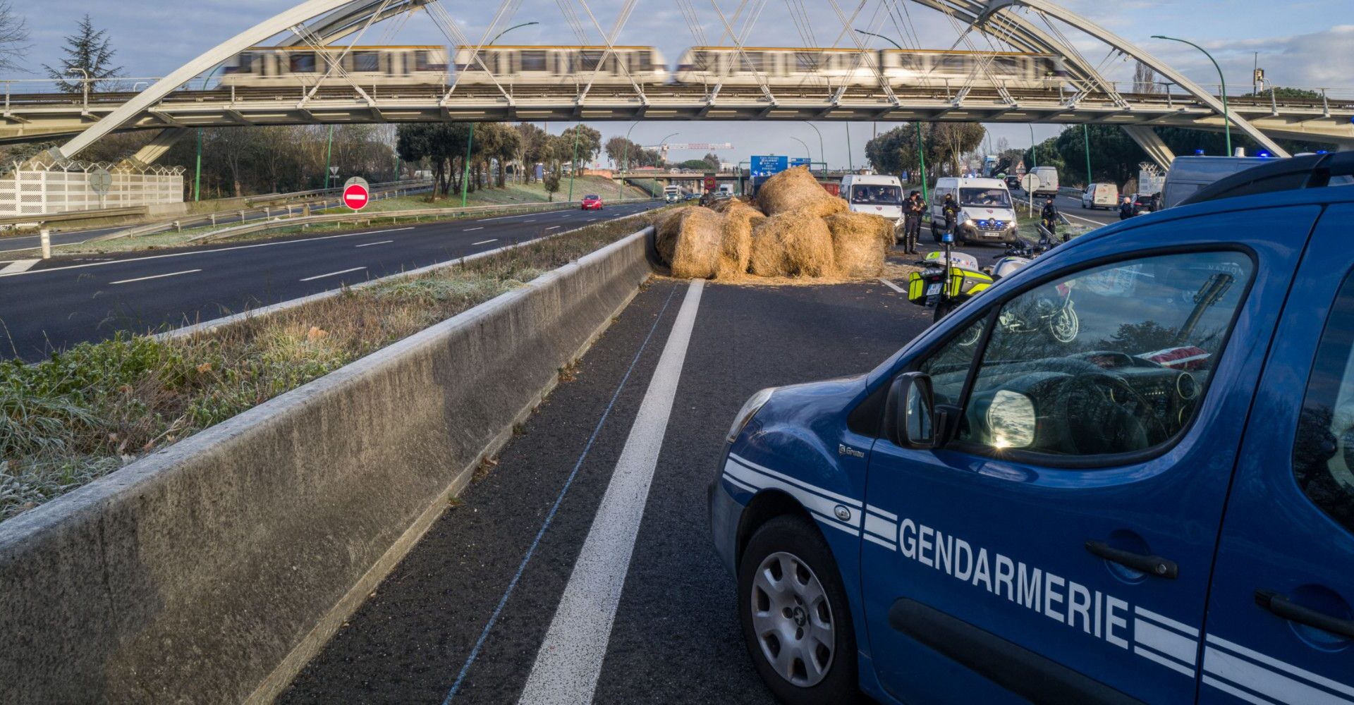 manifestations et barrages à Toulouse avant le vote sur le Mercosur