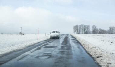 à Rennes, les automobilistes appellent à la prudence sur les routes enneigées
