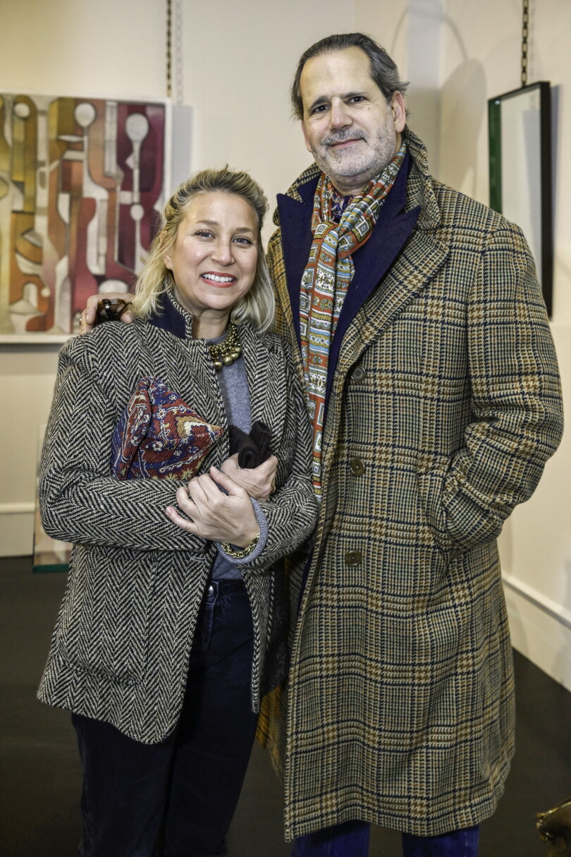 La décoratrice Ronit Pardo et le photographe Julien Drach.