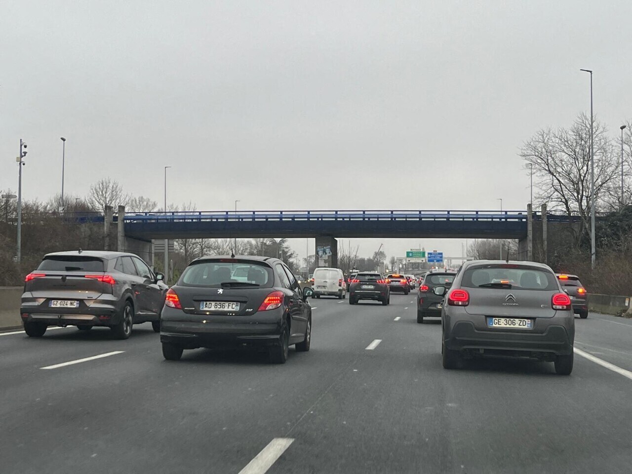 Entre Lens et Lille. Un carambolage provoque 13 kilomètres de bouchon sur l'A1