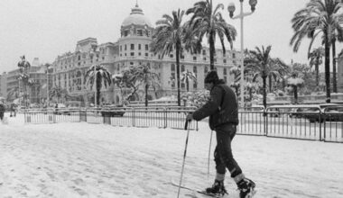 avec -20°C, Nice et la Côte d’Azur vivaient le « coup de froid du siècle » il y a 70 ans