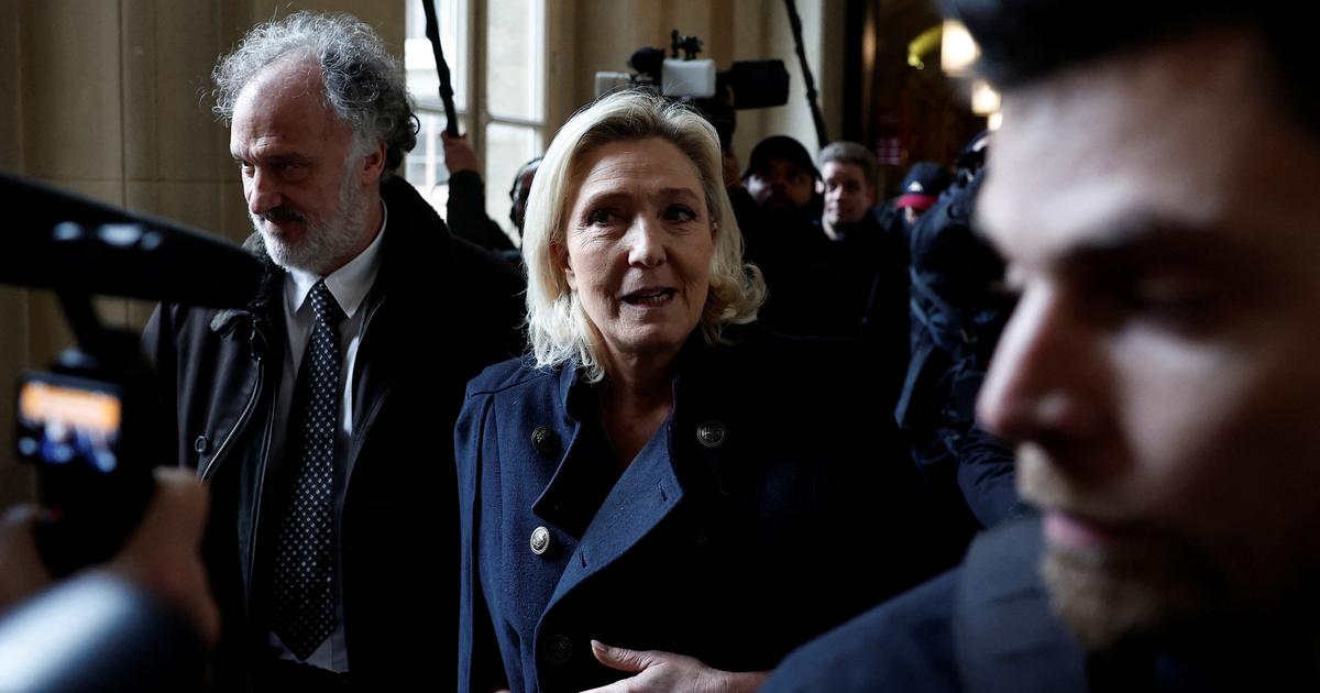 Au procès en appel des assistants parlementaires du FN, Marine Le Pen plaide «la bonne foi»