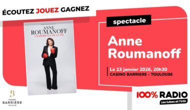 Gagnez le spectacle de Anne Roumanoff