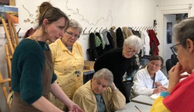 LE CREUSOT : Un stage d'aquarelle plébiscité à l'atelier Pierre Leygonie