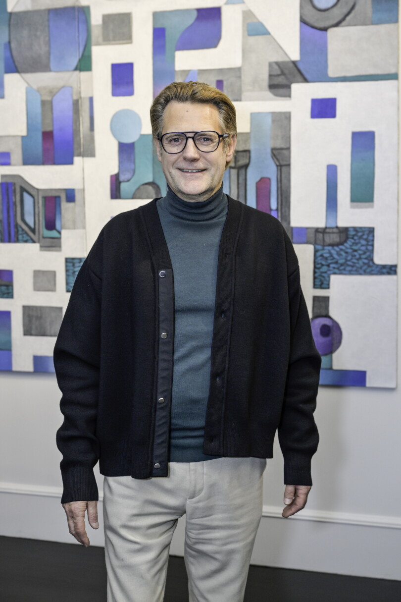 Le galeriste Cyril Ermel.