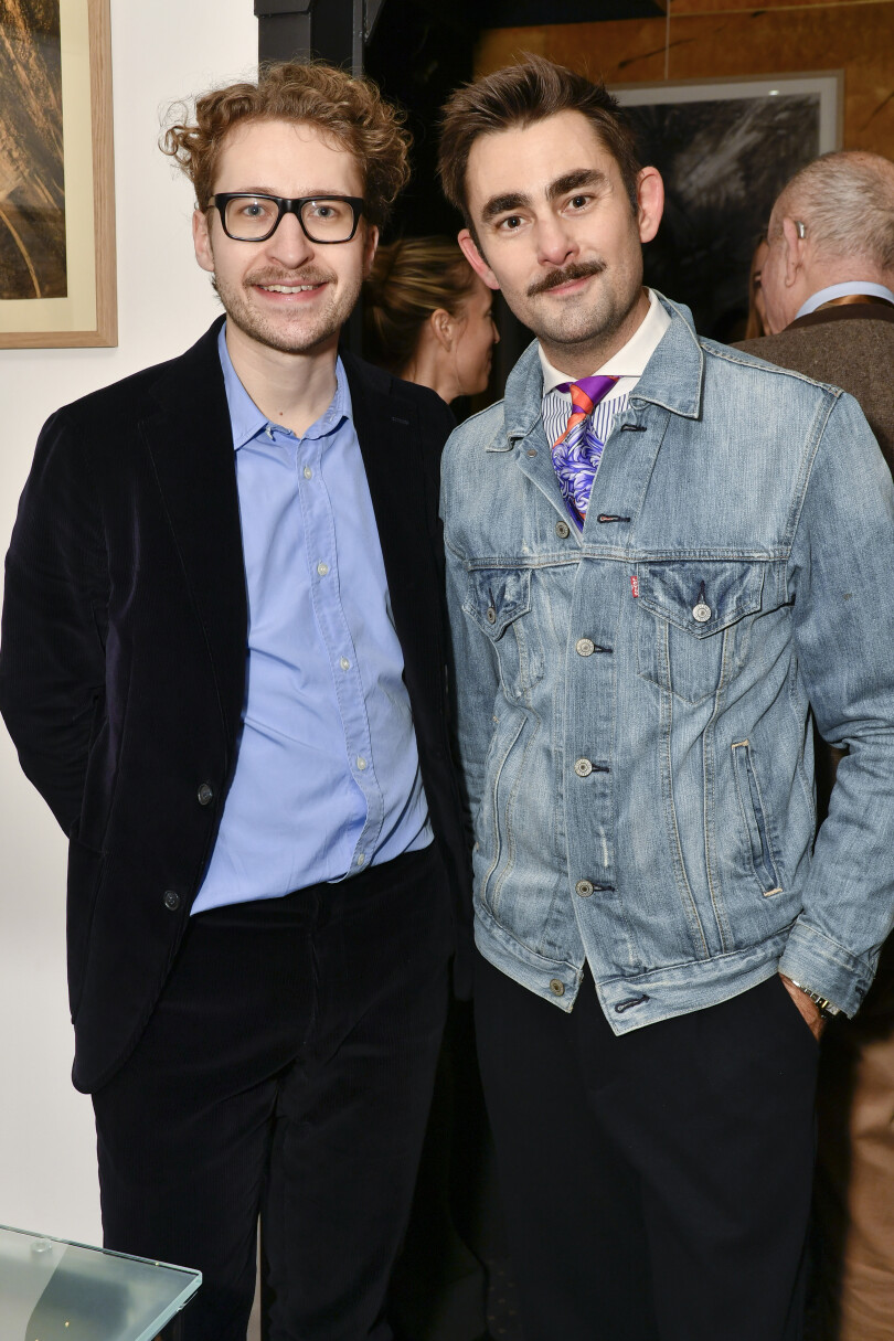 Hippolyte Evrard, assistant chef de produit chez Parfums Christian Dior, et le communicant Nicolas Boursault.