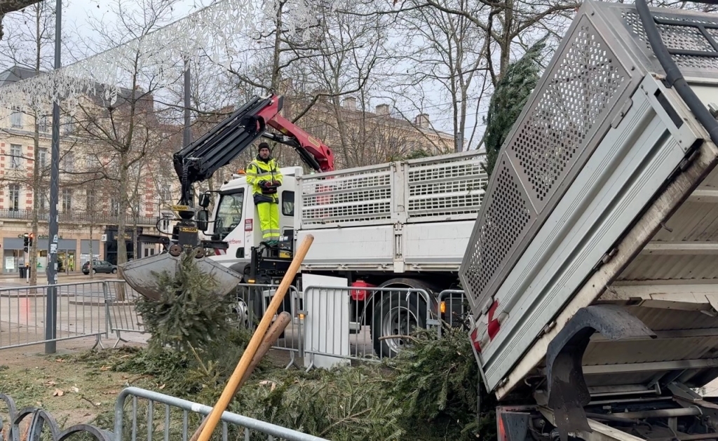 Saint-Étienne : 33 points pour recycler vos sapins jusqu’au 25 janvier