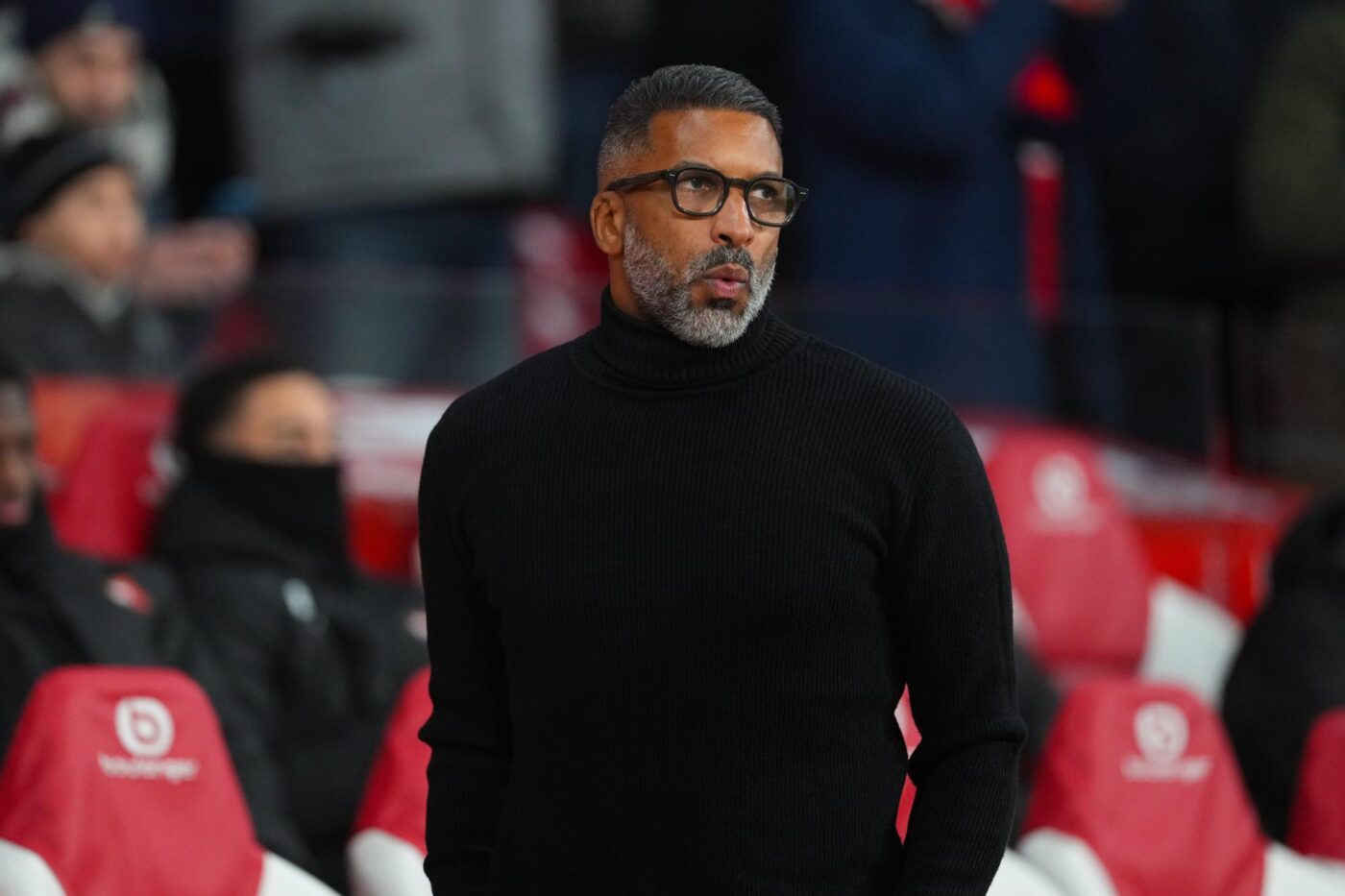 Habib Beye ne goûte pas à l'attitude d'Olivier Létang - Ligue 1 - J17 - Lille-Rennes (0-2)