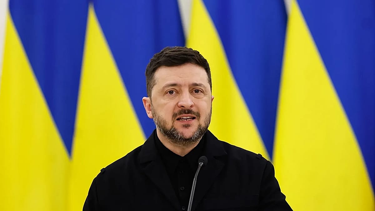Ukraine : Zelensky envisage une adhésion à l'UE dès 2027