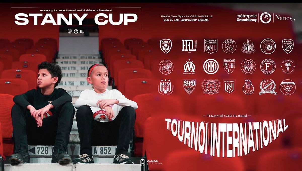 Stany Cup U12 : l'élite du futsal européen débarque à Nancy ce week-end