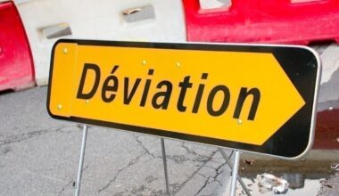 cette rue restera fermée à la circulation jusqu'à mars 2026