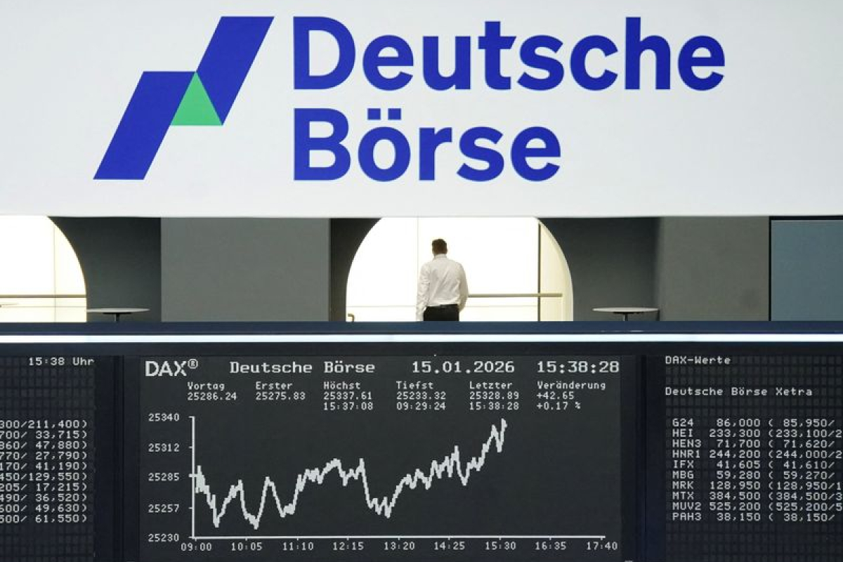 L'Europe, hormis Paris, finit dans le vert avec la "tech" - 15/01/2026 à 18:34