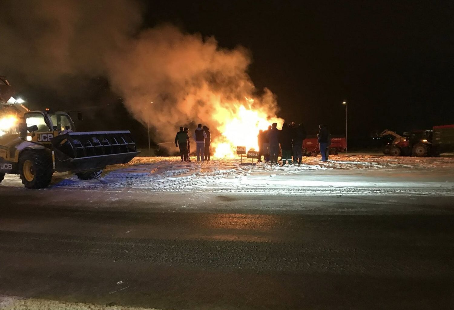 Des mobilisations d’agriculteurs ont eu lieu ce mercredi en Alsace et en Moselle