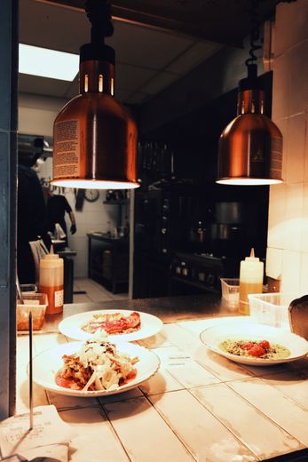 La cuisine du Café Manine