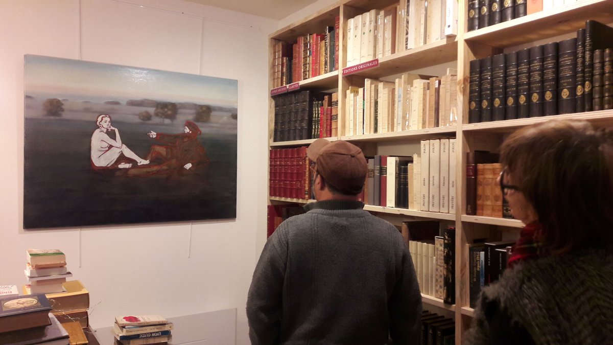 Figeac. Marianne Dirksen expose ses toiles rue Émile Zola