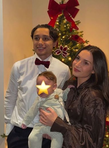 Ange Capuozzo, Emma et Charles ont célébré Noël.