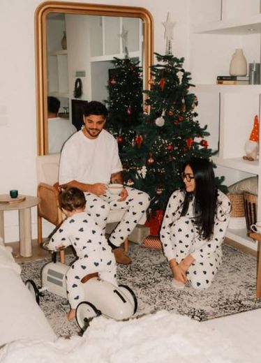 Romain Ntamack et sa famille ont célébré Noël.