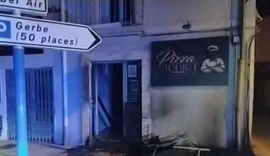 Une pizzeria visée par un incendie volontaire cette nuit à Grabels au nord de Montpellier