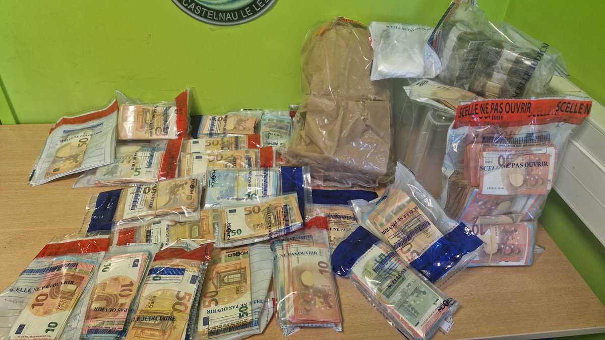 Le banal contrôle routier débouche sur une importante saisie de stupéfiants à côté de Montpellier