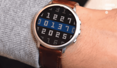 Le retour du roi de l'e-ink avec une montre ronde ultra-fine et une autonomie record — Frandroid