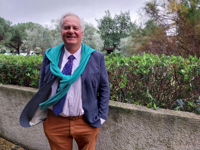 Pierre Pezzin, candidat à la mairie de Toulouse.