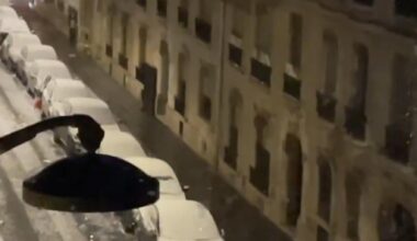 À Paris et ailleurs, les images des premières neiges de 2026