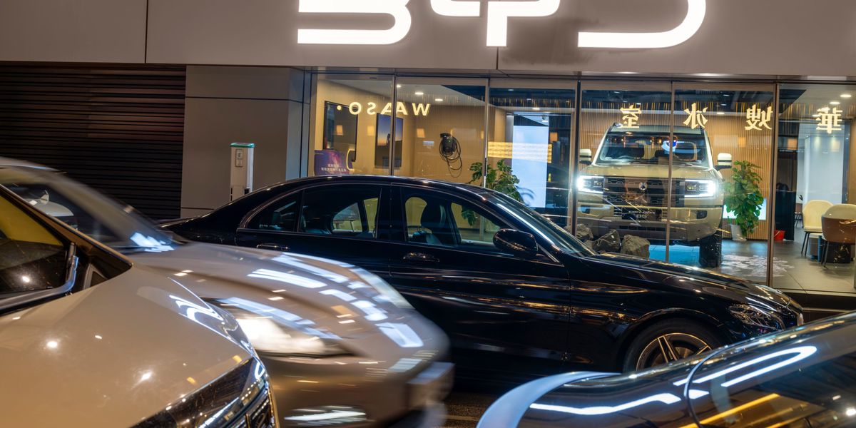 le constructeur chinois dépasse Tesla en Europe