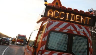 "Trois victimes ont été transportées à l’hôpital" : une personne entre la vie et la mort après un accident de la route sur la RN 20