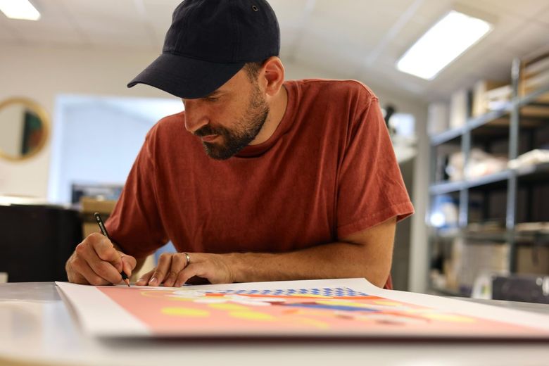 L’illustrateur Sébastien Gravouil est entré dans la collection d’Art et Cadres en 2024.