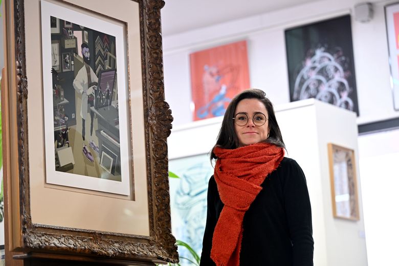 Constance Escudié et son associé Matthieu Chatel ont initié en 2021 une collection inédite de sérigraphies imaginées avec des artistes locaux.