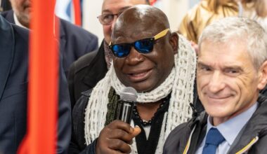 Ligne 5 du tramway à Montpellier : l’artiste Barthélemy Toguo dévoile les secrets de création de son "œuvre mobile"