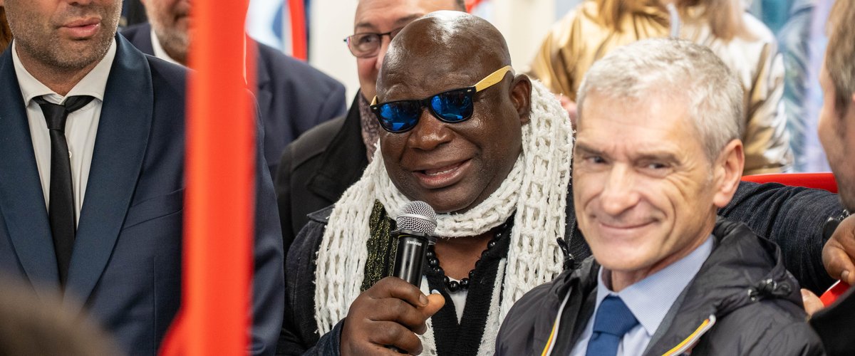 Ligne 5 du tramway à Montpellier : l’artiste Barthélemy Toguo dévoile les secrets de création de son "œuvre mobile"