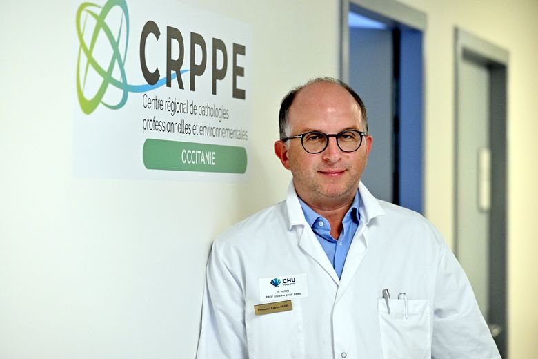 Le Professeur Fabrice Hérin est chef de service des pathologies professionnelles et environnementales au CHU de Toulouse.