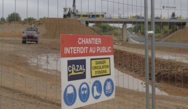 Caméras à détection de mouvement, équipe cynophile, portails d’accès… le chantier du Lien sous haute surveillance au nord de Montpellier