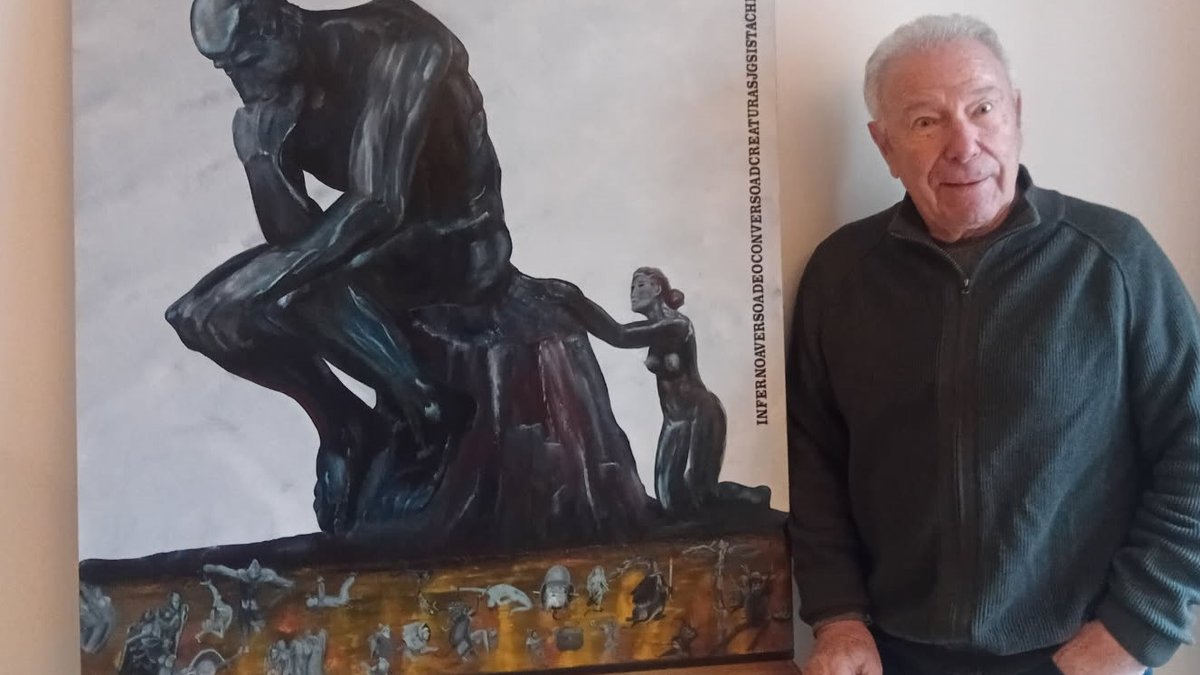 Jean-Guy Sistach expose "Inferno", une peinture sans concession entre beauté, horreur et symbolisme