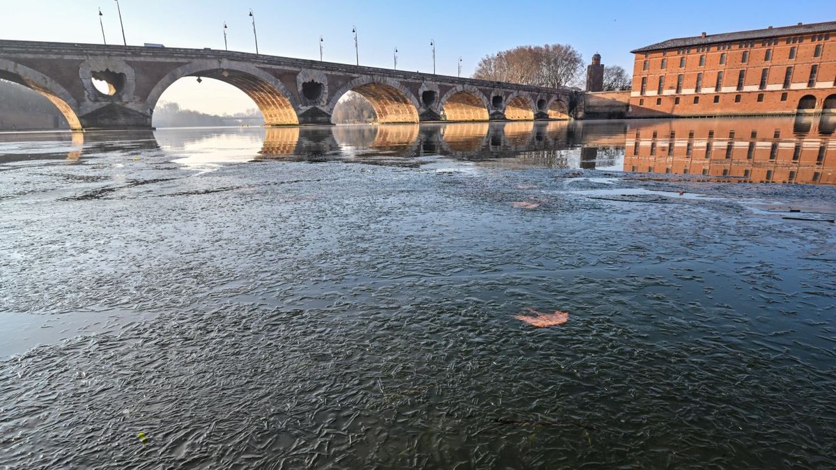 "C’est du jamais-vu depuis 2012" : record de froid, Garonne gelée, Toulouse grelotte jusqu’à mercredi