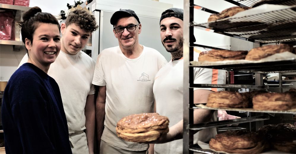 Ici aussi, la traditionnelle frangipane s’expose, au milieu d’une "guerre" des royaumes.