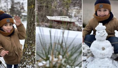 EN IMAGES. Vos photos de bonshommes de neige et de paysages recouverts de blanc