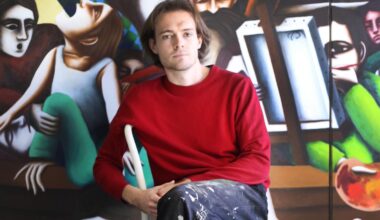 Les échos chromatiques du peintre Victor Garel