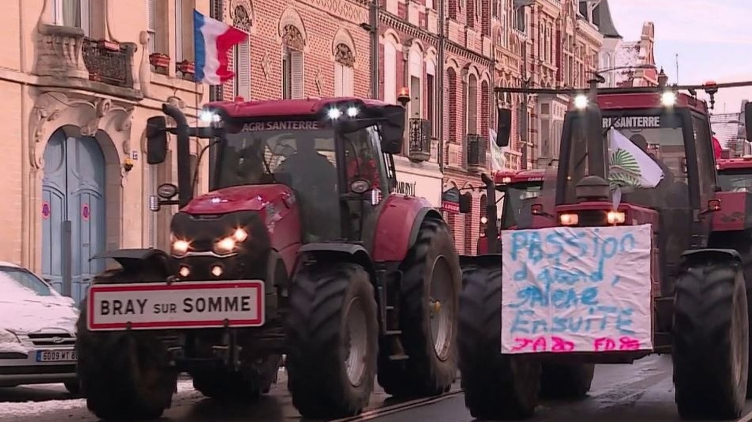 des cortèges de tracteurs attendus à Paris