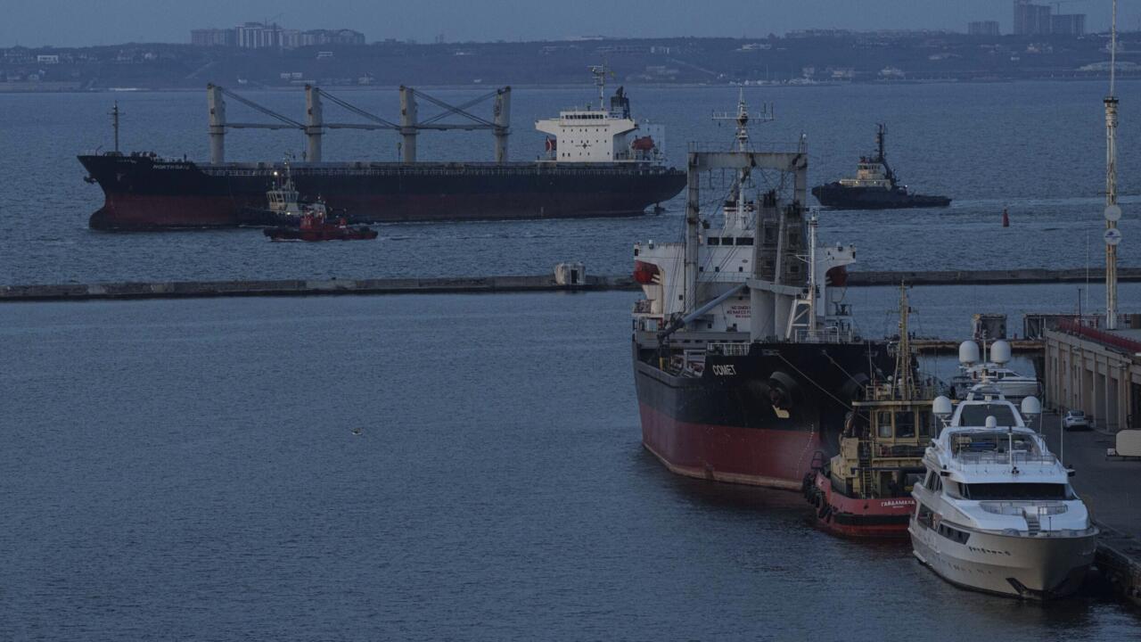 Le port d’Odessa en Ukraine: le cœur économique du pays en péril face aux frappes russes - Reportage international