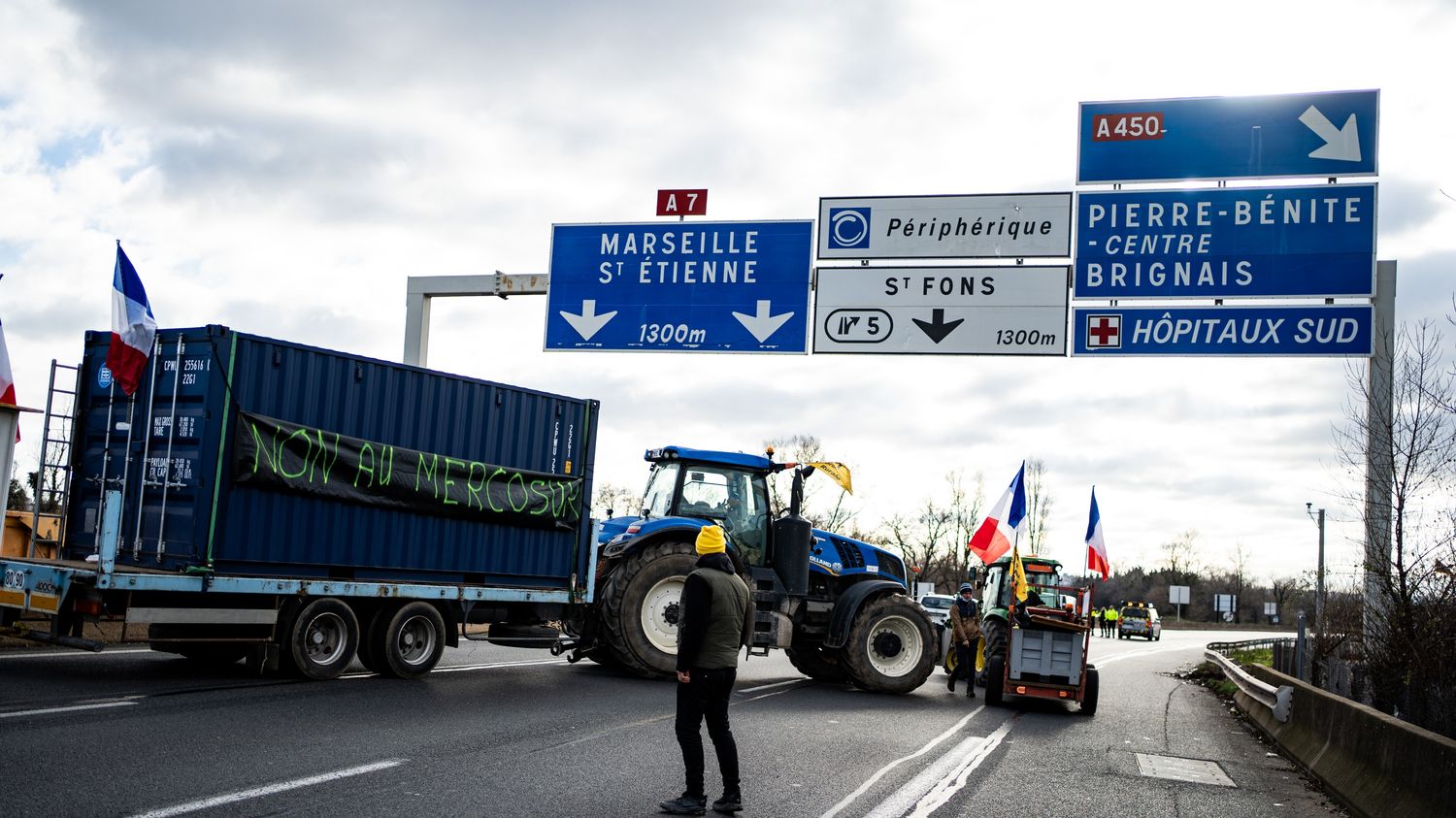 à Lyon, les agriculteurs toujours mobilisés