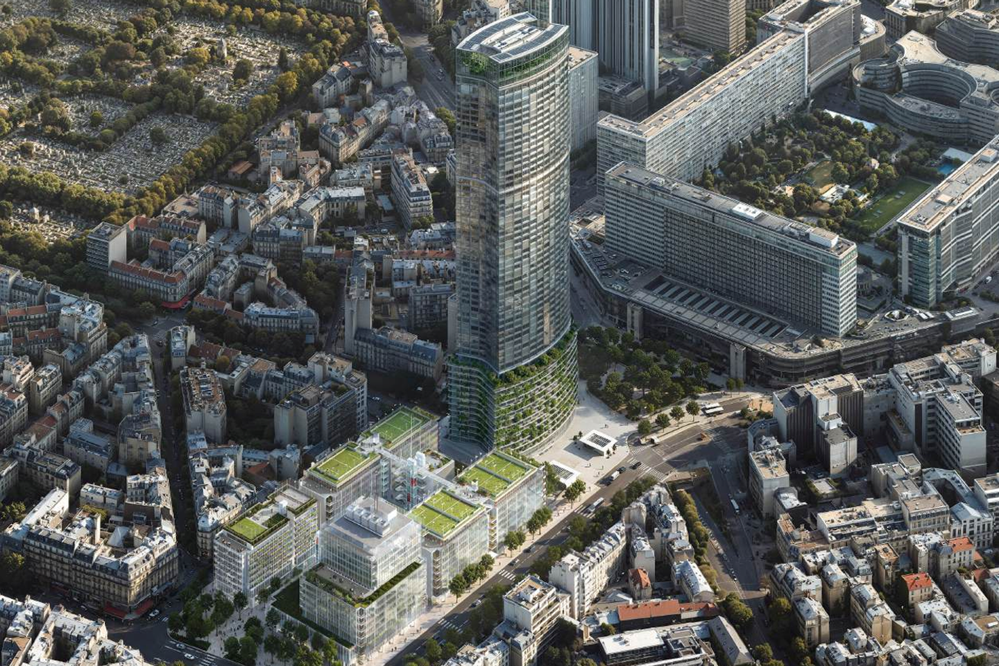 A Paris, le projet de Renzo Piano relance la transformation de la dalle Montparnasse